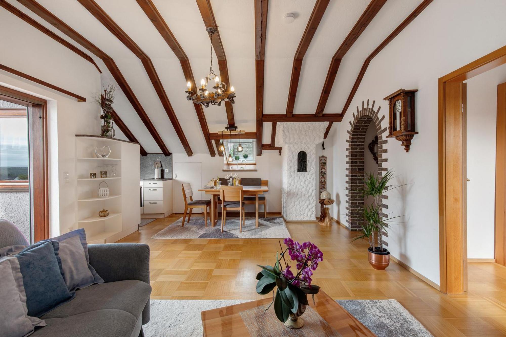 Ferienwohnung Fernsicht Zwiefalten Esterno foto