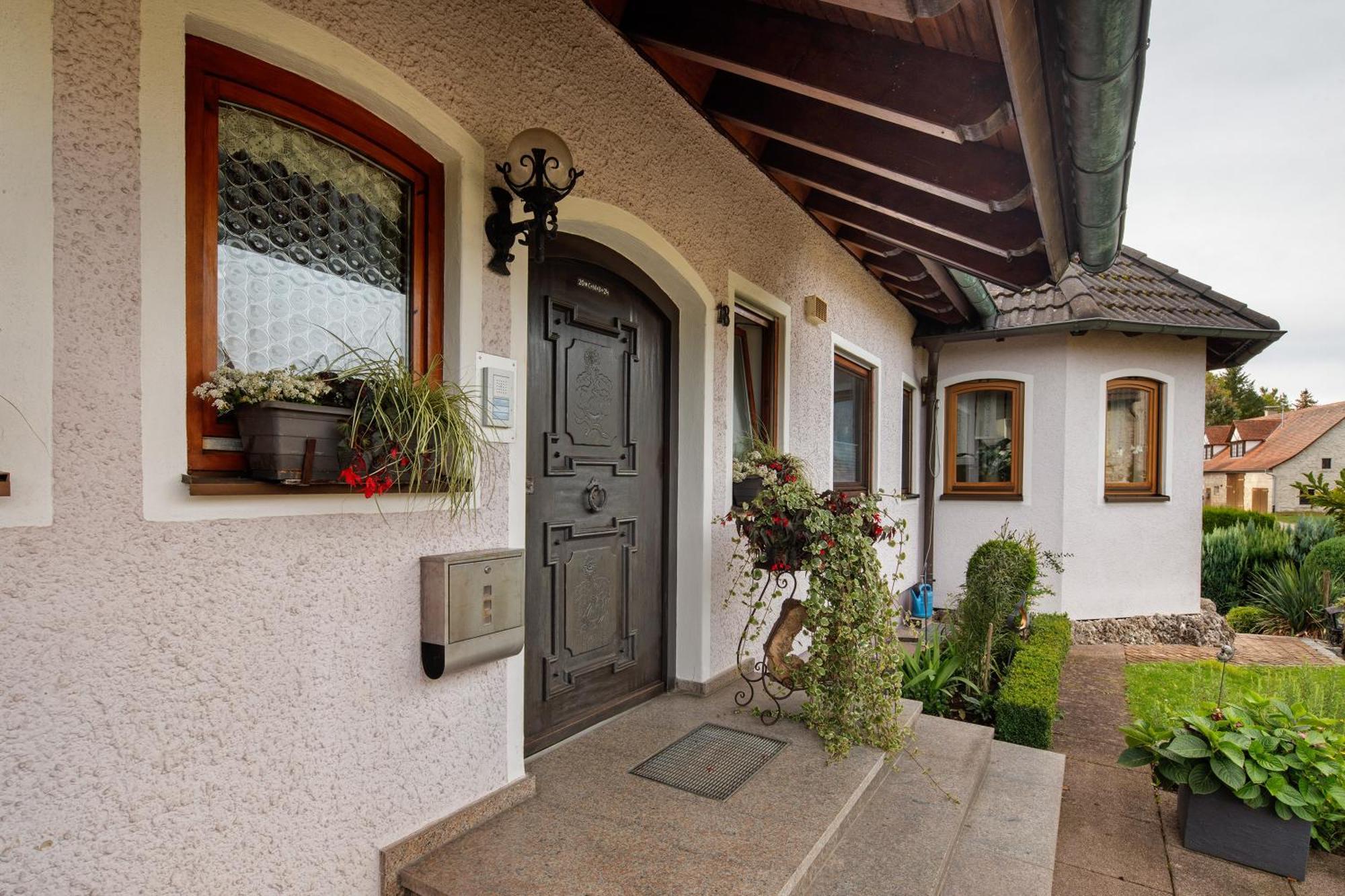 Ferienwohnung Fernsicht Zwiefalten Esterno foto