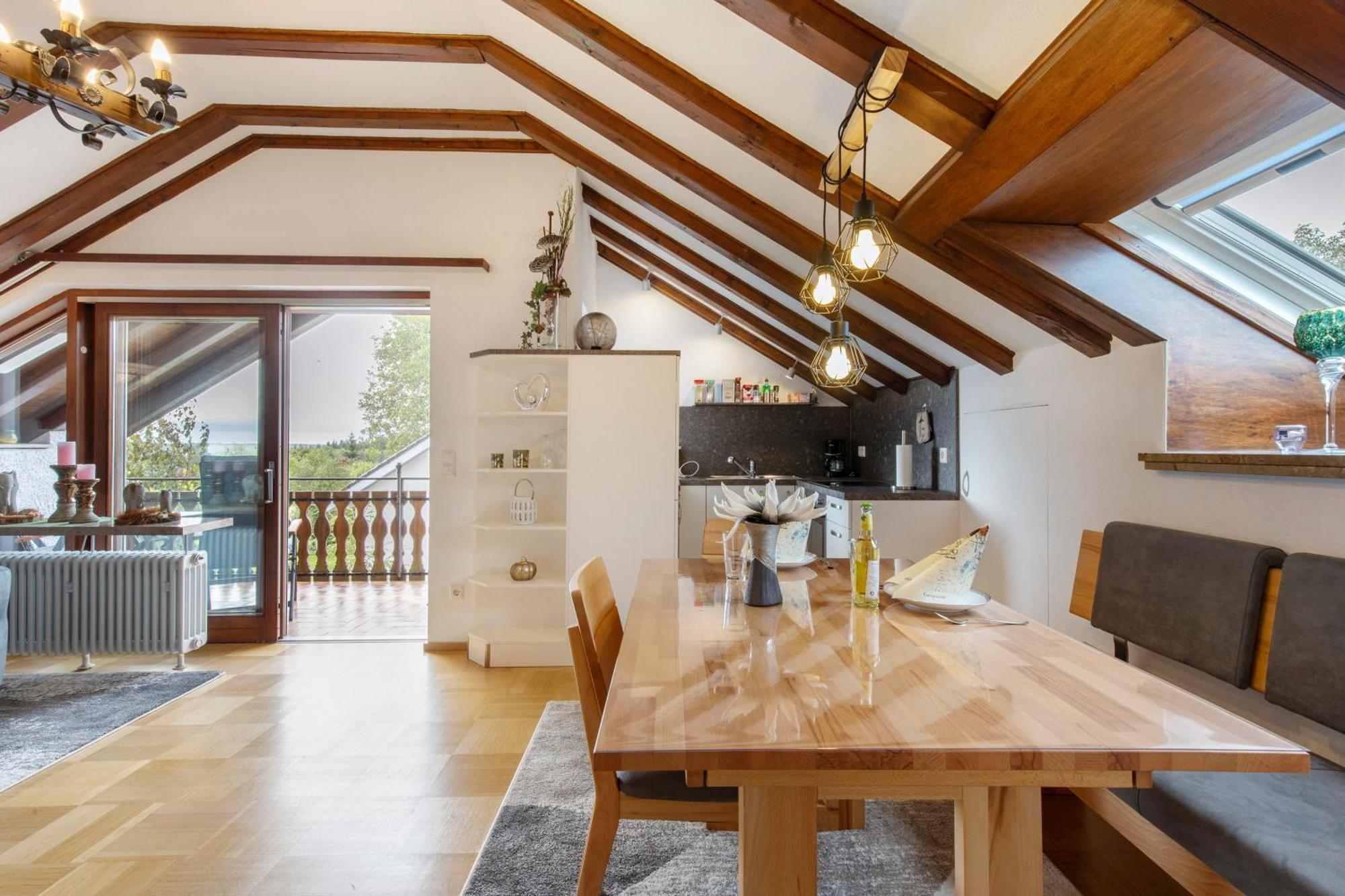 Ferienwohnung Fernsicht Zwiefalten Esterno foto